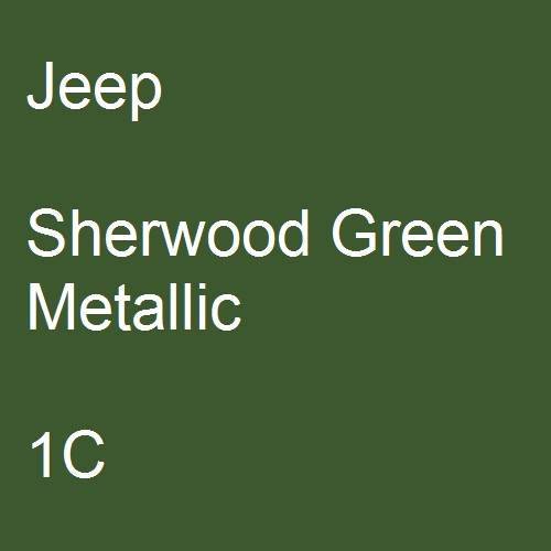 Jeep, Sherwood Green Metallic, 1C.